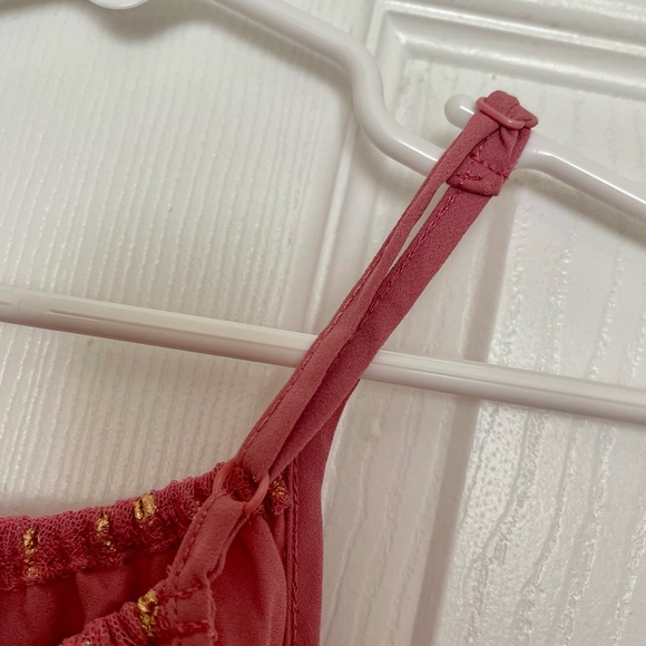 Cotton On tulle dress- Mauve with gold metallic dots. Size 3-4 - Picture 4 of 6